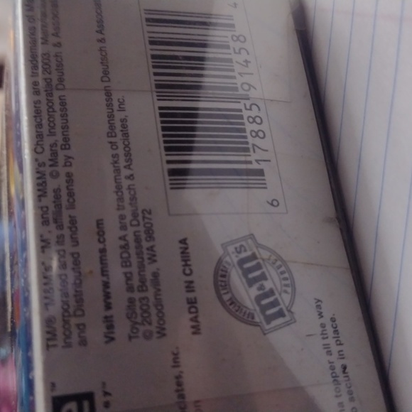 M&M'S Blue Motor Mate Figure 1/4 - Picture 3 of 4